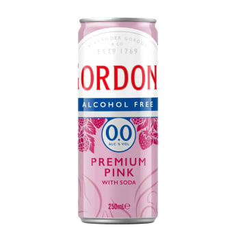 Gordons Pink & Soda Zero Can