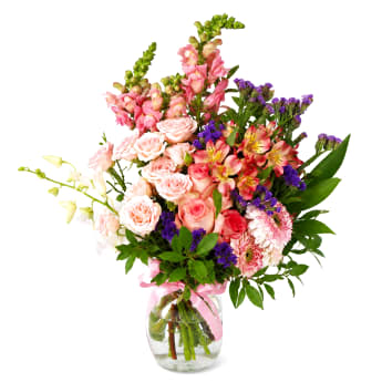 Paw Safe Petal Mason Jar Vase