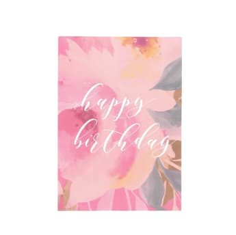 Happy Birthday Velvetine Card