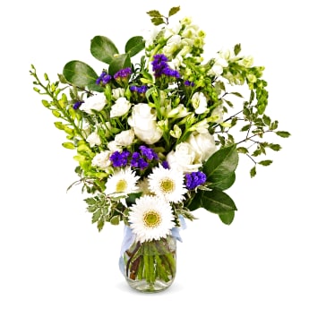 Comforting Blooms Jar
