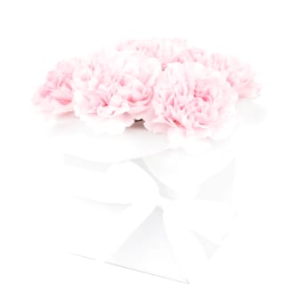 Little Carnation Flower Box Pink