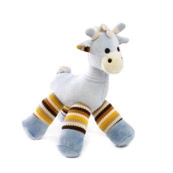 Light Blue Rattle Giraffe