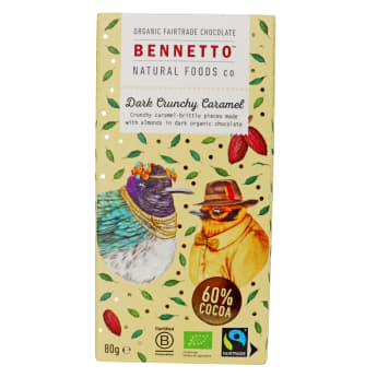 Bennetto Dark Crunchy Caramel Gf