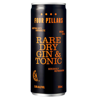 Four Pillars Rare Dry Gin & Tonic Can