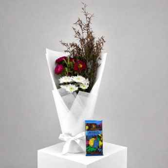 Daily Bouquet - pink sparks and laneway chocolate