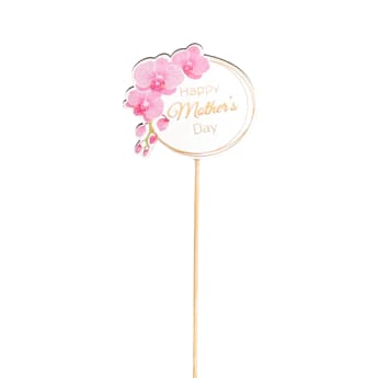 Happy Mothers Day Orchid Pick