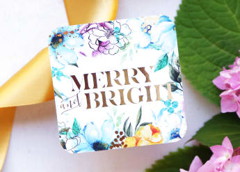 Merry & Bright Gift Tag