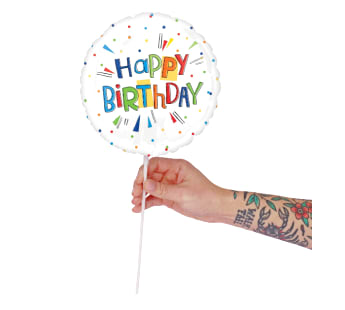 Happy Birthday Pizazz Pick