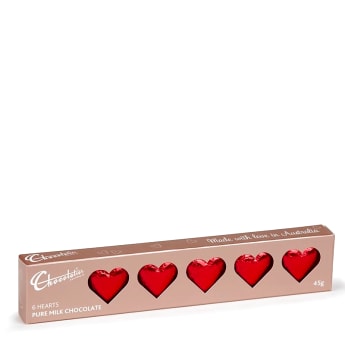 Chocolatier Red Chocolate Hearts
