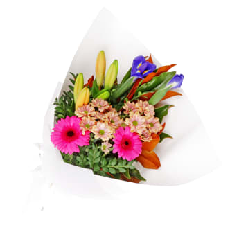 Vibrant Blossoms Bright Flower Bouquet