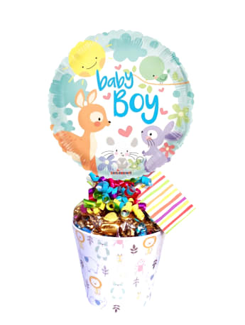 Its A Boy Lolly Pot
