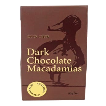 Dark Chocolate Macadamias Gf