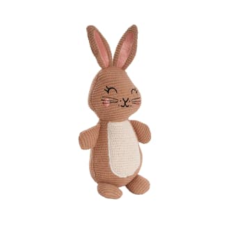 Brown Knitted Bunny