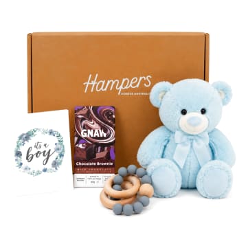 💙🧸 Little Blue Cuddles Baby Hamper 🧸💙