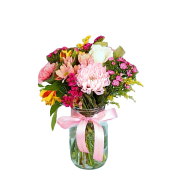 Full Of Love Large Mason Jar Vase