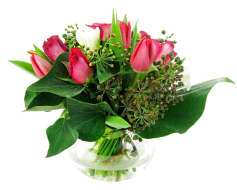 Spring Mix In A Vase