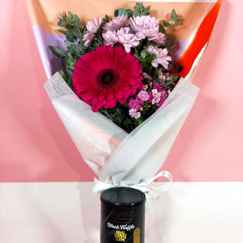 Daily Bouquet — Blooms & Black Truffle Chocolates