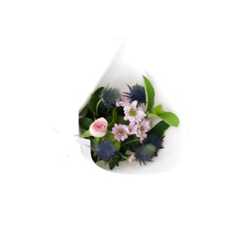 Pink Seaholly Serenade Posy