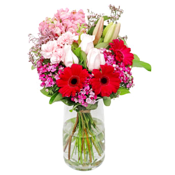 Strawberry Delight Vase Arrangement