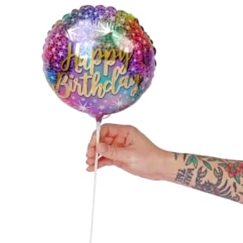 Happy Birthday Sparkle Pick