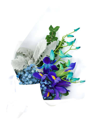 Blue Clouded Sky Bouquet
