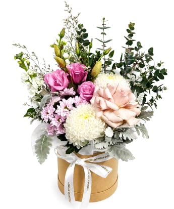 Botanical Elegance Hat Box
