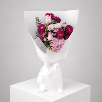 Daily Bouquet - Mauve blush and Brisbane bloom energy