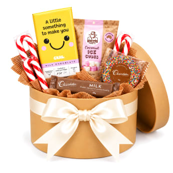 🎄😊 Christmas Smiles & Sweet Treats Hat Box 🍫🎄