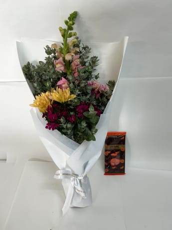 Daily Bouquet - Peach pop and choc orange