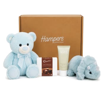 💙🧸 Baby Boy Cuddles Hamper 🧸💙
