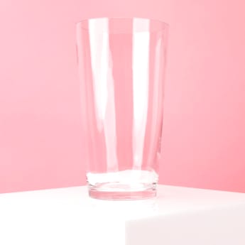 Glass Conical Vase