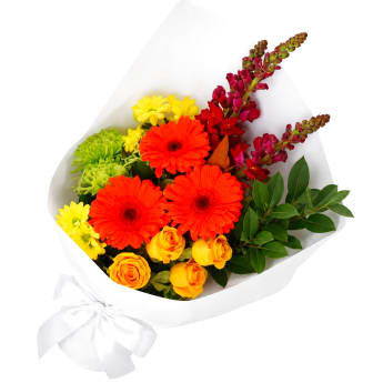 Big Blooms Bright Spring Flower Bouquet