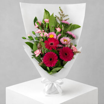 Daily Bouquet - Magenta glow and blush layers