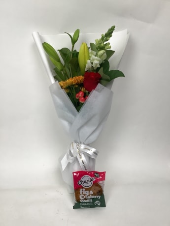 Daily Bouquet - Red rose, golden hour