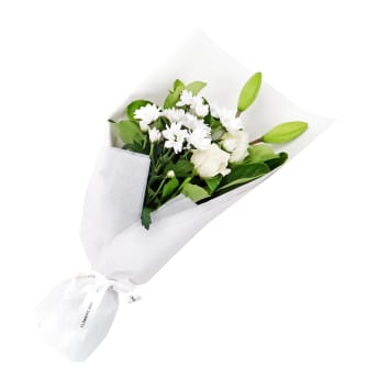 White Summer Morning Bouquet