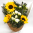 Daily Bouquet Sunlit Romance in Bloom
