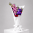 Daily Bouquet - Red velvet and violet sway