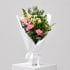Daily Bouquet - Blush Ruffles and White Spritz
