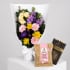 Daily Bouquet - Sunny daffs with fairy-shop sweets