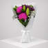 Daily Bouquet - Hot pink and silver cool