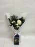 Daily Bouquet - Cool whites and cocoa stash