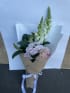 Daily Bouquet - Cloud-white snaps and pink frill