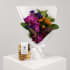 Daily Bouquet - orchid heat and biscuit stash