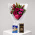 Daily Bouquet - Hot pink parade and scarlet pop
