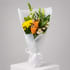 Daily Bouquet - Golden petals and peachy charm