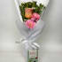 Daily Bouquet — David Austin Roses & Dark Mint Bliss