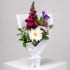 Daily Bouquet - Midnight iris and pink confetti
