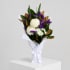 Daily Bouquet - Violet hush and white cloud
