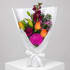 Daily Bouquet - Orange glow with pink swagger