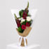 Daily Bouquet - Scarlet stems and white charm